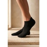 Bony Socks Unisex Sneaker Step Çorap Siyah