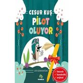 Bookalemun Yayınevi Alfa Kalem+ Cesur Kuş Pilot Oluyor (Lucia Zednikovicova) Yeni Çocuk Masal ve Öykü Bookalemun