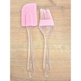 Bora Home Mutfak Spatulası ve Fırça - Pembe