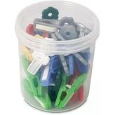 Bora Plastik Plastik Mandal Desenli 24 Adet
