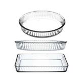 Borcam 3 Parça Set Yuvarlak Çiftli + Dikdörtgen Nocolor-e9566245