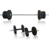 Borçin 40 kg Halter Dambıl Ağırlık Seti