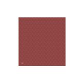 Bordo Monogram Desen İpek Pamuk Eşarp