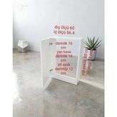 Boru Gizleme Dolabı 60*80 Beyaz