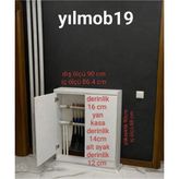 Boru Gizleme Dolabı 90*90 Beyaz