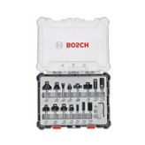 Bosch 15 Parça Karışık Freze Ucu Seti 6 Mm Şaft