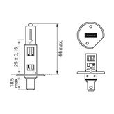 Bosch 1987302110 Ampul 12V H1 P14 5S Gigalight Plus 119