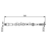 Bosch 1987476093 Fren Hortumu Ön Bmw E60 E61 E63 E64 34326760909