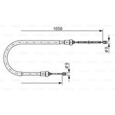 Bosch 1987482234 El Fren Teli Arka Sağ Sol Sandero 08> 6G9n5484ub