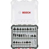 Bosch 30'lu 8 mm Şaftlı Karışık Pro Freze Seti