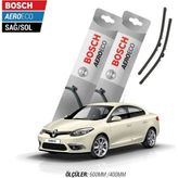 Bosch Aeroeco Renault Fluence 2015 Model Muz Silecek Takımı