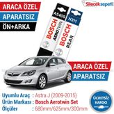 Bosch Aerotwin Opel Astra J 2009-2015 Silecek Takımı