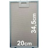 Bosch Davlumbaz Alüminyum Yağ Filtresi 20x34.5 cm Aspiratör Filtre