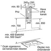 Bosch DWK067E50 Davlumbaz