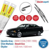 Bosch Eco BMW 3 E36 1991-1998 Silecek Takımı
