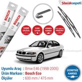 Bosch Eco Bmw E46 1998-2005 Silecek Takımı
