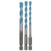 Bosch Hex-9 MC Çok Amaçlı 3 Adet Matkap Ucu