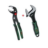 Bosch İngiliz Anahtarı 8"(Bosch Kurbacık 200 Mm) + Bosch Boru Anahtarı 250 Mm
