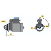 Bosch Mars Motoru Opel Corsa C - Corsa D 1.3 Cdtı 2001-2015 55561503