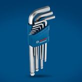 Bosch Profesyonel Hex 9 Parça Alyan Takımı