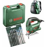 Bosch Pst 650 Dekupaj Testere ,10 Lu Bosch Karışık Uç Seti ve Sırt Çantası Hediye