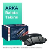 Bosch Renault Megane Arka 2017-2025 Fren Balata Takımı