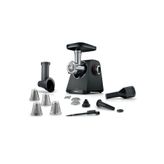 Bosch Serie 4 Gıda Kıyma Makinesi MultiPower Series 4 1900 W Siyah, Siyah MFWS440B
