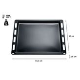 Bosch Siemens Profilo Uyumlu Ankestra Fırın Tepsisi Ölçü 441 X 370 X 24.5 Mm