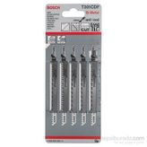 Bosch T301CDF 5'li Paket Dekupaj Testeresi Bıçağı