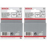 Bosch Zımba Teli, Gri, 11.4x0.74x8 mm, 1000 Adet (2 paketi)