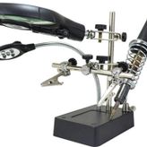 Bosile Mg-16129C Büyüteçli Havya Standı