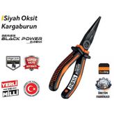 Boss 160 Mm Siyah (85616) Oksit Kargaburun 6 Adet