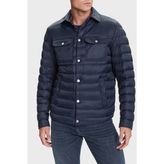 Boss 50540456 404 Lacivert Kapitoneli Regular Fit Kuş Tüyü Dolgulu Şişme Erkek Mont