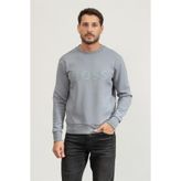 BOSS Erkek Bisiklet Yaka Sweatshirt