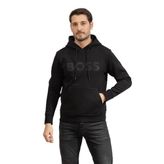 Boss Erkek Kapüşonlu Sweatshirt,Siyah Xl