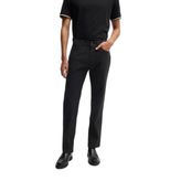 BOSS Erkek Regular Fit Normal Bel Düz Paça Pantolon, Siyah, 32/32