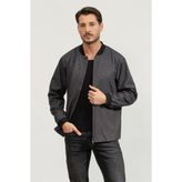 BOSS J Future Bomber Erkek Mont, Gri, XL