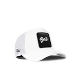 Boss Logolu Beyaz Trucker Şapka
