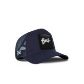 Boss Logolu Lacivert Trucker Şapka