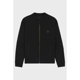 Boss Logolu Regular Fit Kolej Yaka Çift Kullanımlı Bomber Ceket Erkek Ceket 50544009 001 - Siyah - 2XL