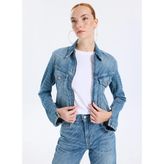 Boss Mavi Kadın Standart Denim Ceket 50542426 - XS