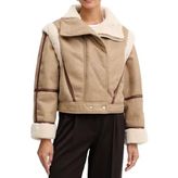 BOSS Mont, 38, 50548600, Camel, Kadın