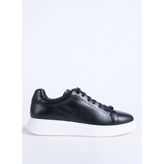 BOSS Siyah Erkek Deri Sneaker Bulton