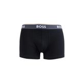 Boss Siyah - Gri Erkek Boxer Trunk 3P Power Design