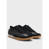 BOSS Siyah Kadın Deri Sneaker Carlynn_Lowp_ltsd
