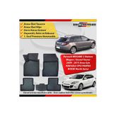 BOSSE North Renault Megane 3 Paspas Sport Tourer Araca Özel Paspas 2009 2015 Derin Havuzlu 3D Paspas North Serisi