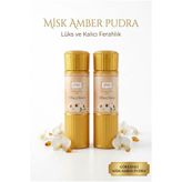 BOSSİO Gloopi Misk Amber Pudra 125 gr x 2 adet