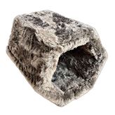 Botar Premium Hexagon Kedi Yatağı - Antrasit