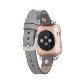 Bouletta RST9 Gri Fitbit Versa Deri Kordon