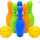 Bowling Set 6 Labut 2 Top, Çok Renkli